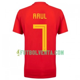 Camiseta de fútbol España Raul 7 1ª equipación Mundial 2018